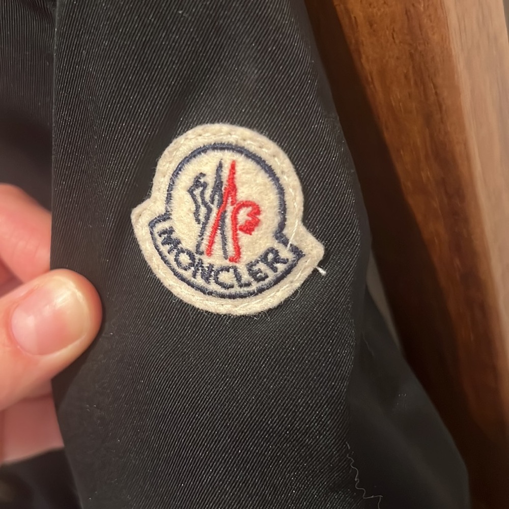 Moncler Coat with Fur Trim - Picture 9 of 14